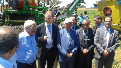 Visite Mr Kamel Ben Naceur ministre de l'industrie de l'énergie et des mines le 12/07/14